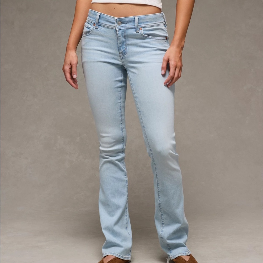 American Eagle Outfitters Sky Blue Boot Cut Jeans